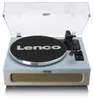 Gramofón Lenco LS-440, modrý/béžový Náhľad obrázku produktu 1