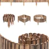 Woodygift Holz Palisade Rasenkante Beeteinfassung 20x200 cm Produktbild-Vorschau 5
