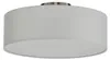 Lindby Deckenleuchte Sebatin, Ø 40 cm, creme, Stoff, E27 Produktbild-Vorschau 4