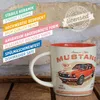 Keramický Hrnek Ford Mustang 1967 Červená Náhled obrázku produktu 8