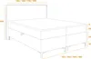 VELAR Boxspringbett mit bettkasten "TEDDY", 160 cm, Grau Produktbild-Vorschau 6