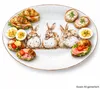 Ritzenhoff Bunny Piatto da portata ovale in porcellana Anteprima dell’immagine prodotto 2