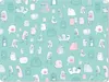 MuchoWow® Mauspad Mousepad Monster - Muster - Pastell 40x30 Produktbild-Vorschau 1