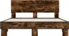 vidaXL Rám postele z kouřového dubu 140x190 cm Materiál na Náhled obrázku produktu 4