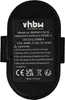 vhbw Akku kompatibel mit Makita 6095DWBE, 6095DWDE, 6095DQ, Produktbild-Vorschau 3