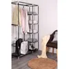 dibea Armoire à vêtements en tissu, armoire pliante stable Voir les images du produit 2