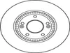 2x TRW Bremsscheibe DF6108S für HYUNDAI ix35 (LM EL ELH) Produktbild-Vorschau 6