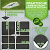 tillvex® Supporto per ombrellone nero 90 litri / 120 kg - 4 Anteprima dell’immagine prodotto 7