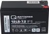 Q-Batteries 12LS-7.2 F1 12V 7,2Ah Blei-Vlies-Akku / AGM Produktbild-Vorschau 3