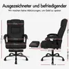 ALFORDSON Grau Stoff Leinen XL-Lendenkissen Fußstütze Hohe Produktbild-Vorschau 2
