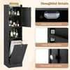 Mobiletto alto da bagno COSTWAY, mobiletto da bagno con Anteprima dell’immagine prodotto 5