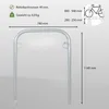 Fahrradanlehnbügel 114 x 78 cm Stahl feuerverzinkt Ø 49mm Produktbild-Vorschau 4