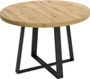 Dmora Tavolo Allungabile Andia 110x158x77h cm Nero, Anteprima dell’immagine prodotto 1