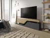 A modern living room with a TV stand and a television. Produktbild-Vorschau