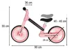 Bežecký bicykel bez pedálov Trike Fix Glow pre dievčatá – Náhľad obrázku produktu 10