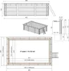 Pool AQUA 4.65 x 2.85 - H.1.24 m, sandfarben, mit am Beton Produktbild-Vorschau 5