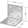 Vormann Winkelverbinder Schenkellänge 40mm Höhe 40 mm - Produktbild-Vorschau 8