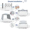 3 x 3 m Pop up Pavillon, Gartenpavillon mit 2 verstellbaren Produktbild-Vorschau 7