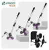 VOUNOT® Aluminium Einkaufstrolley Treppensteiger, Trolly Produktbild-Vorschau 6