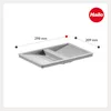 Hailo Couvercle 1104849 Seau intérieur gris clair pour 15, Voir les images du produit 10