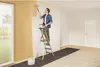 Hailo Alu-Sicherheits-Stehleiter L100 TopLine 5 XXL Stufen Anteprima dell’immagine prodotto 31