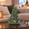 Retro kerstboom muziekdoosje "Merry Christmas", opwindbaar Productafbeelding-voorbeeld 7