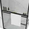 Věšák na ručníky pro sprchovou zástěnu EVA Black Náhled obrázku produktu 5