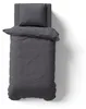 2-tlg Premium Damast Bettwäsche 135x200 + 80x80 cm mit YKK Produktbild-Vorschau 3