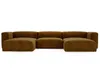 GrainGold Ecksofa U-Form Landi - Moderne Cord Ecksofa, Produktbild-Vorschau 4