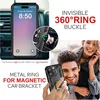 Collage showing a phone case with a ring, a car mount, and a couple. Produktbild-Vorschau