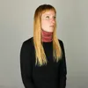 Schlauchschal - Loopschal - 66 cm Rottöne gestreift Produktbild-Vorschau 6