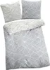 Dormisette Biber Bettwäsche 4tlg grau Silber 65101-08 | Produktbild-Vorschau 2