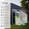 tectake® Anlehngewächshaus 4,09 m³, ohne Fundament 192 x Produktbild-Vorschau 2