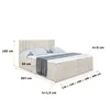 ALTDECOR Boxspringbett mit H4 Matratze und Topper - 200 x Produktbild-Vorschau 6