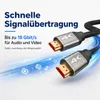 HDMI Kabel 4K 60Hz 5m – HDMI 2.0 High Speed Kabel mit 18 Produktbild-Vorschau 3