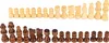 3-in-1 Holz Brettspiel Set – Schach, Dame und Backgammon – Produktbild-Vorschau 13