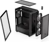 An exploded view of a computer case with its components separated. Anteprima dell’immagine prodotto