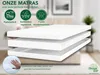 Ergonomische koudschuimmatras met 7 zones | 90 x 190 cm | Productafbeelding-voorbeeld 3