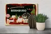 Holzschild Weihnachten Grüße BERNBURG Geschenk 30x20cm Produktbild-Vorschau 4