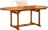 vidaXL Gartentisch (150-200)x100x75 cm Massivholz Akazie Produktbild-Vorschau 5