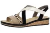 Rieker Damen Sandalette Mehrfarbig/Leopard Voir les images du produit 33