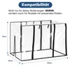 Protection pluie Sekey Transparent pour Bollerwagen avec Voir les images du produit 1