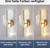 Wandlampe LED Acryl, Warmweiß Licht, Nachtlicht, Produktbild-Vorschau 3