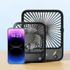 USB ventilátor Tichý mini stolní ventilátor pro kempování, Náhled obrázku produktu 10