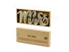 Tischaufsteller Mr & Mrs Holzbuchstaben Deko 50x10cm weiß Produktbild-Vorschau 2