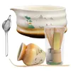 Matcha Set Tea (5-teilig) Keramik, Japanische Teezeremonie Produktbild-Vorschau 7