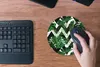MuchoWow® Mauspad Mousepad Monstera - Schwarz und Weiß - Produktbild-Vorschau 4
