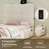 Letto per bambini imbottito Merax 90x200 con contenitore Anteprima dell’immagine prodotto 4