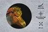 MuchoWow® Mauspad Mousepad Pferd - Gelb - Rot - Mädchen - Produktbild-Vorschau 2