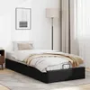 vidaXL Lit ottoman sans matelas noir 80x200 cm similicuir Voir les images du produit 3